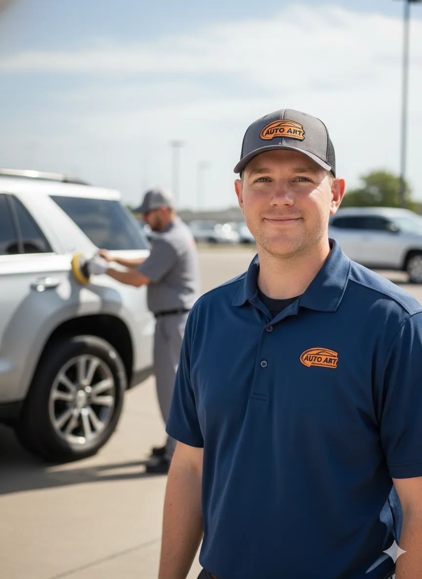 Joshua Douglas, owner of Auto Art Paint and Body Repair
