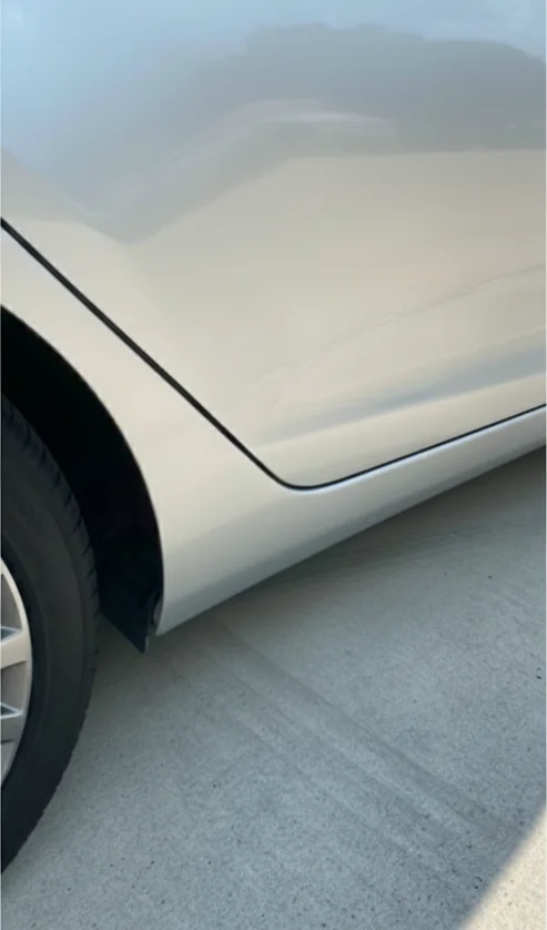 After Paint damage repair - Austin, TX